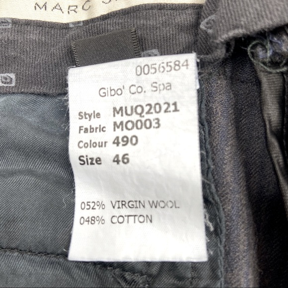 [Marc Jacobs] Men’s Virgin Italian Wool Bermuda Shorts - Picture 4 of 5